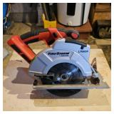 B&D Fire Storm Cordless Circular Saw w Bag