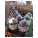 Coleman Propane, Tent Spikes & Rack Lot