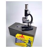 Adams Microscope & Slides Vintage