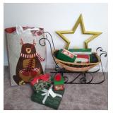 Christmas Sleigh, Serving pcs & Gift Bags