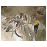 Lot of hand tools