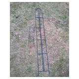 Metal Flower Trellis