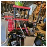 Fishing Rods & Umbrells Lot