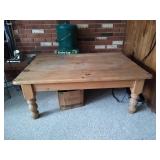 Pine Coffee Table 45"l x 34"d x 18"h