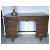 MCM style Six Drawer Desk