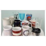 Drinking Cups & Two Hall Mugs Lot