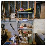 Metal Shelf, 5 tiers only - no contents