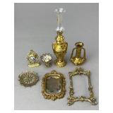 E & S Banquet Lamp, Mirror,Frame & More