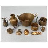 Group of Fine Copper Accessories, 9