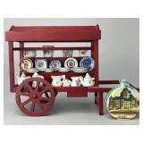 Display Wagon With China