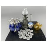 Chrysnbon, English & German Lamps & Glass