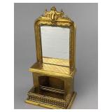 Erhard & Sohne Ormolu Fireplace, 19th C.