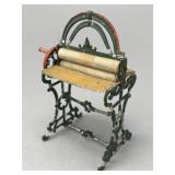 Miniature Clothes Mangle, German