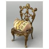 French Ormolu Chair, 1840-60