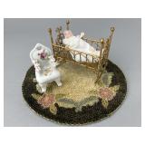Porcelain Baby and Accessories