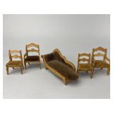Schneegass Chaise & Biedermeier Chairs
