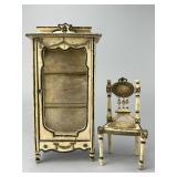 Louis XV Cabinet, Chair. Paul Leonhardt?