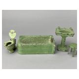 4 Pc. Arcade Toy Co. Green Bathroom