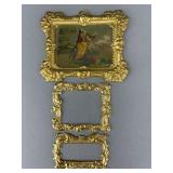 3 Erhard & Sohne Gilt Frames, 1830
