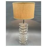 Lucite Table Lamp by George Bullis