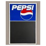 NOS Pepsi Branded Chalkboard Sign