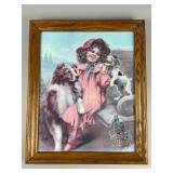 Framed Halftone Print ï¿½Rival Pets-No. 1913ï¿½
