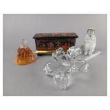 Decorative Figurines and Music Box