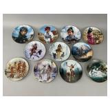 11 Native American Collector Plates