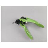 Green Handheld Corkscrew Bottle Opener