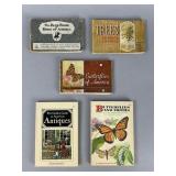 Small Pocket Books About Nature and Antiques