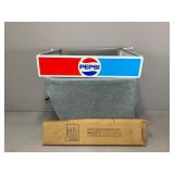NOS Pepsi Metal Cooler Topper