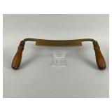 Wood-Handled Steel Drawknife Tool