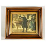 Handel in the Garret After Margaret Dicksee