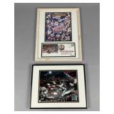 Framed Detroit Red Wings Stanley Cup Collages
