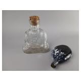 Glass Buddha Bottle and Decorative Flask