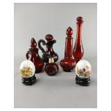Avon Ruby Red Perfume Bottles