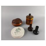 Decorative Boxes with Candlestick Holders