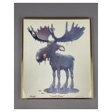 Chocolate Mousse Offset Lithograph Print, 1981