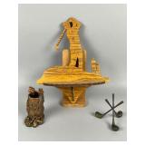Golf-Themed Decorative Items Set