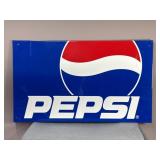 Pepsi Bottling Advertising Metal Sign