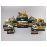 Lilliput Lane Collectible Cottage Figurines Set