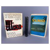 Three Hardcover Books