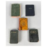 Five Small Pocket-Size Religious Books