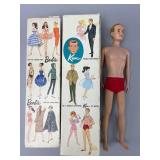 Vintage Barbie and Ken Dolls with Original Boxes