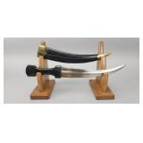 Indo-Persian Curved Khanjar Dagger