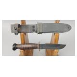 U.S. Navy Mark 1 Fighting Knife w/ Scabbard
