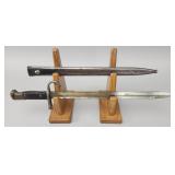 Argentine Mauser 1909 Bayonet Matching Scabbard