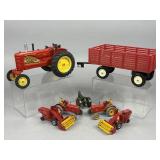 Lot of Massey Harris Die-Cast Farm Toys
