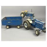 Ford 4600, 8000, and Big Blue Wagon model replicas