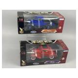 A Pair Road Signature 1:18 Scale Ford Diecast